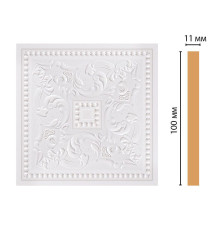 Вставка декоративная цветная DECOMASTER 100х100х11 мм полистирол 156-2-115