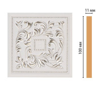 Вставка декоративная цветная DECOMASTER 100х100х11 мм полистирол 156-2-60