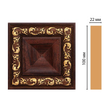 Вставка декоративная DECOMASTER D207-1084 100х100х22 мм D207-1084