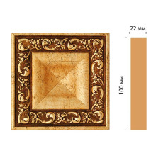 Вставка декоративная DECOMASTER D207 100x100x22 мм D207-552