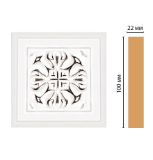 Вставка декоративная DECOMASTER D207 100x100x22 мм D207-60