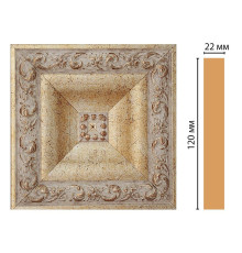 Вставка декоративная DECOMASTER D208 120х120х22 мм D208-553