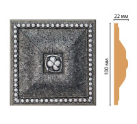 Вставка декоративная Decomaster D209-44 100x100x22 мм D209-44