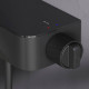 Душевая система со смесителем-полкой для ванны AM.PM Func матовый черный F078F722