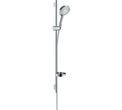 Душевой гарнитур Hansgrohe Raindance Select S PowderRain H=900 мм Ø125 мм 3 режима с мыльницей 27667000