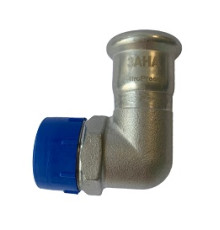 Угол 90° SANHA NiroPress AISI 304L ВПр-НР 22 мм x 3/4 691092AG2234.3