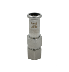 Соединение резьбовое разъемное SANHA NiroPress ВПр-ВР 15x1/2 AISI 304L 691330GMVA1512.3