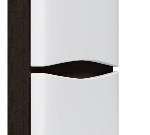 Шкаф-пенал напольный AM.PM Like 35 см правый венге/белый глянец M80CSR0356VF