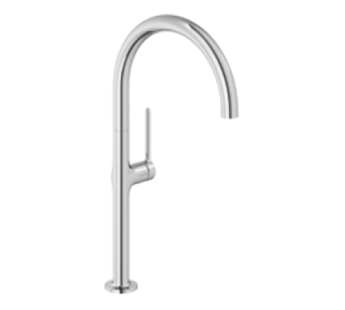 Смеситель для кухни Kludi REEF однорычажный оружейная сталь брашированная 50803N275