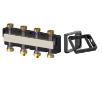 Коллектор распределительный Meibes до 3 насосных групп с байпасом 40 кВт M66301.923RU