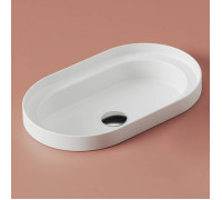 Раковина Artceram Fuori Scala 58х36 см встраиваемая без отверстия белый TFL033 01 00