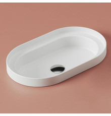 Раковина Artceram Fuori Scala 58х36 см встраиваемая без отверстия белый TFL033 01 00