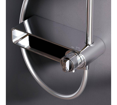 Душевая система AM.PM X-Joy со смесителем-полкой F0785A700