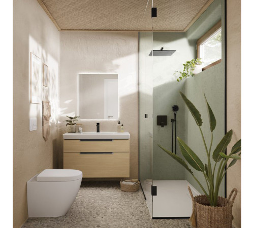 Сиденье для унитаза Villeroy & Boch Subway 2.0 с микролифтом белый 9M68S101