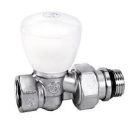 Клапан запорный Giacomini R6TG прямой 3/4х3/4 ВН хромированный R6X034