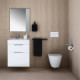 Унитаз подвесной Laufen Kartell 54.5x37x43 см Rimless белый 8.2033.7.000.000.1