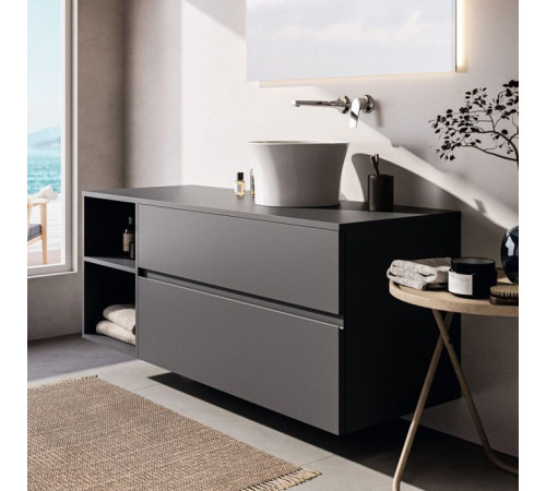 Раковина накладная Ideal Standard La Dolce Vita 34х34 см круглая белая E271701