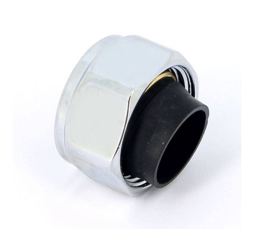 Соединитель обжимной Carlo Poletti 16 x M24x19 ВР хромированный для медных труб A33110B