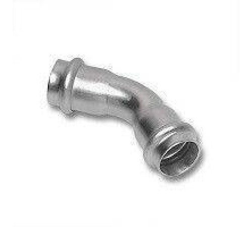 Отвод 45° из нержавеющей стали пресс SANHA NiroSan 22 мм ВПр-ВПр 6904122