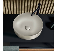 Раковина-чаша Kerasan Nolita 40х15 см без отверстия Grigio matt 534459