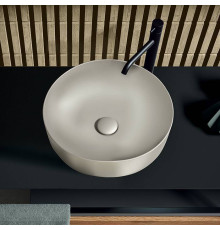 Раковина-чаша Kerasan Nolita 40х15 см без отверстия Grigio matt 534459