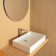 Раковина накладная Ideal Standard Extra 60x40x12.5 см без отверстия белая T374001