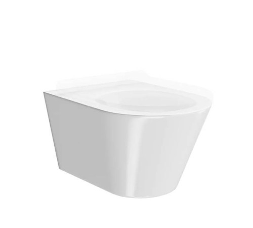 Унитаз подвесной Kerama Marazzi Plaza Modern безободковый белый глянцевый PLMR.wc.02