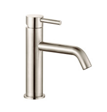 Смеситель для раковины AQUAMET Siena 82 мм никель шлифованный AQM6210BN