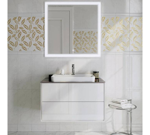 Тумба подвесная Kerama Marazzi PLAZA Modern 80x48 см 2 ящика белый PLB.M.80.2\WHT.V