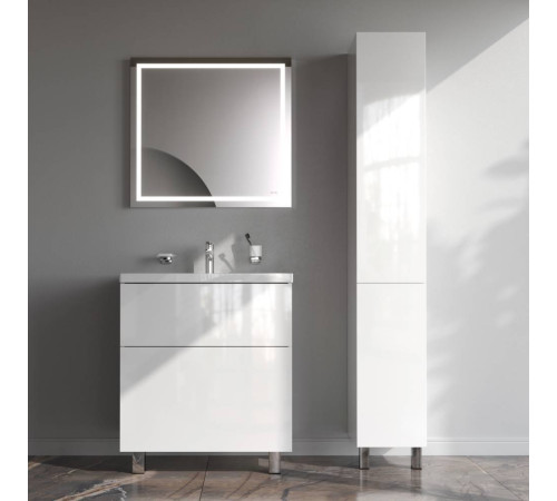 Тумба под раковину напольная AM.PM Gem 75 см 2 ящика белый глянец M90FSX07522WG32