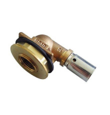 Угольник настенный REHAU RAUTITAN RX 16-Rp 1/2 бронза 1517443