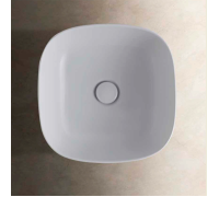 Раковина-чаша Globo T-Edge 38х38х16 см на столешницу белый B6Q38.BI/FI024BI