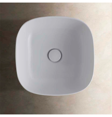 Раковина-чаша Globo T-Edge 38х38х16 см на столешницу белый B6Q38.BI/FI024BI
