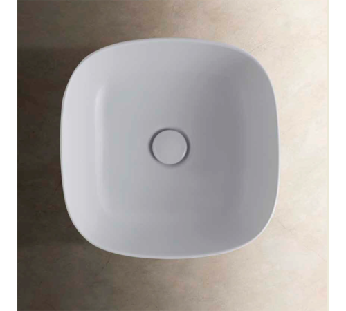 Раковина-чаша Globo T-Edge 38х38х16 см на столешницу белый B6Q38.BI/FI024BI