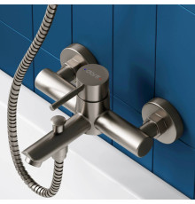 Смеситель для ванны и душа Dorff Logic нержавеющая сталь D3010000SS
