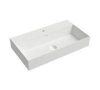 Раковина Ceramica Alice SPY 81x46х13.5 см накладная/подвесная белый глянцевый 34330101