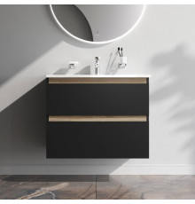 Тумба под раковину подвесная AM.PM X-Joy 80 см черный матовый M85AFHX0802BM