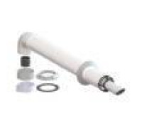 Комплект дымохода универсальный Gekon 60/100 мм L=1300 мм Антилед алюминий GKD K60100L013AL