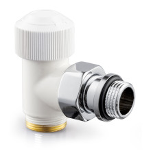 Клапан термостатический угловой SR Rubinetterie Tondera 1/2x3/4E белый 0633-1500VCEA