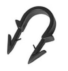 Скоба якорная Walraven BIS KA8 для труб до 20 мм 41 мм черная 200 шт 0870141