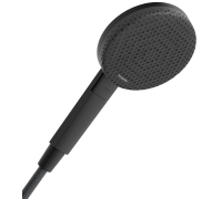 Ручной душ hansgrohe Raindance Alive Select S 125 мм 3 режима черный матовый 24500670