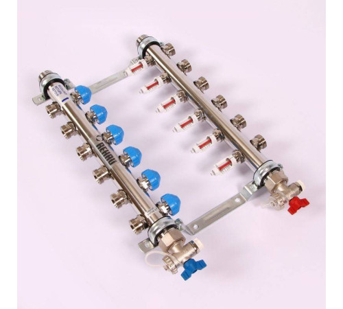 Коллекторная группа REHAU HKV-D 1 x 3/4 6 выходов 208061