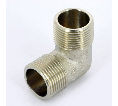 Угольник резьбовой Uni-Fitt 1 Н-Н никелированный 613N4400