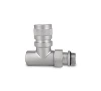 Вентиль на подачу прямой SR Rubinetterie Tondera 1/2 ручной хром матовый 0612-1500CS00