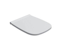 Сиденье для унитаза Globo Genesis быстросъемное с микролифтом белый/хром GN020.BI