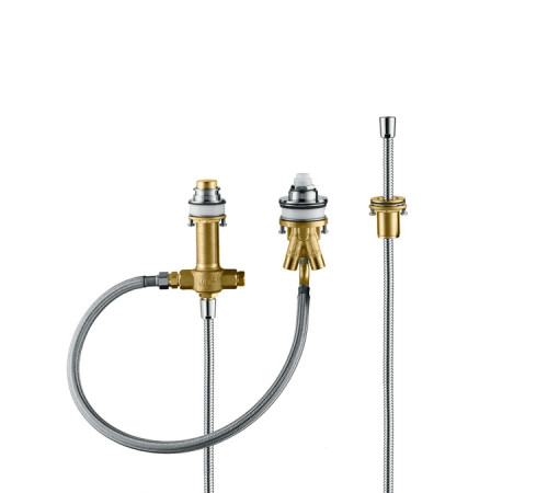 Скрытая часть смесителя Hansgrohe на 3 отверстия на борт ванны 13439180