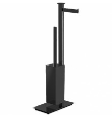 Стойка напольная с держателем бумаги и ершиком Colombo Design Units DX B9107D.NM