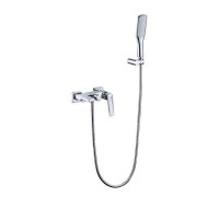 Смеситель для ванны Boheme Venturo с душевым гарнитуром хром глянцевый 373