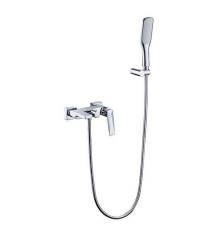 Смеситель для ванны Boheme Venturo с душевым гарнитуром хром глянцевый 373