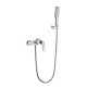 Смеситель для ванны Boheme Venturo с душевым гарнитуром хром глянцевый 373
